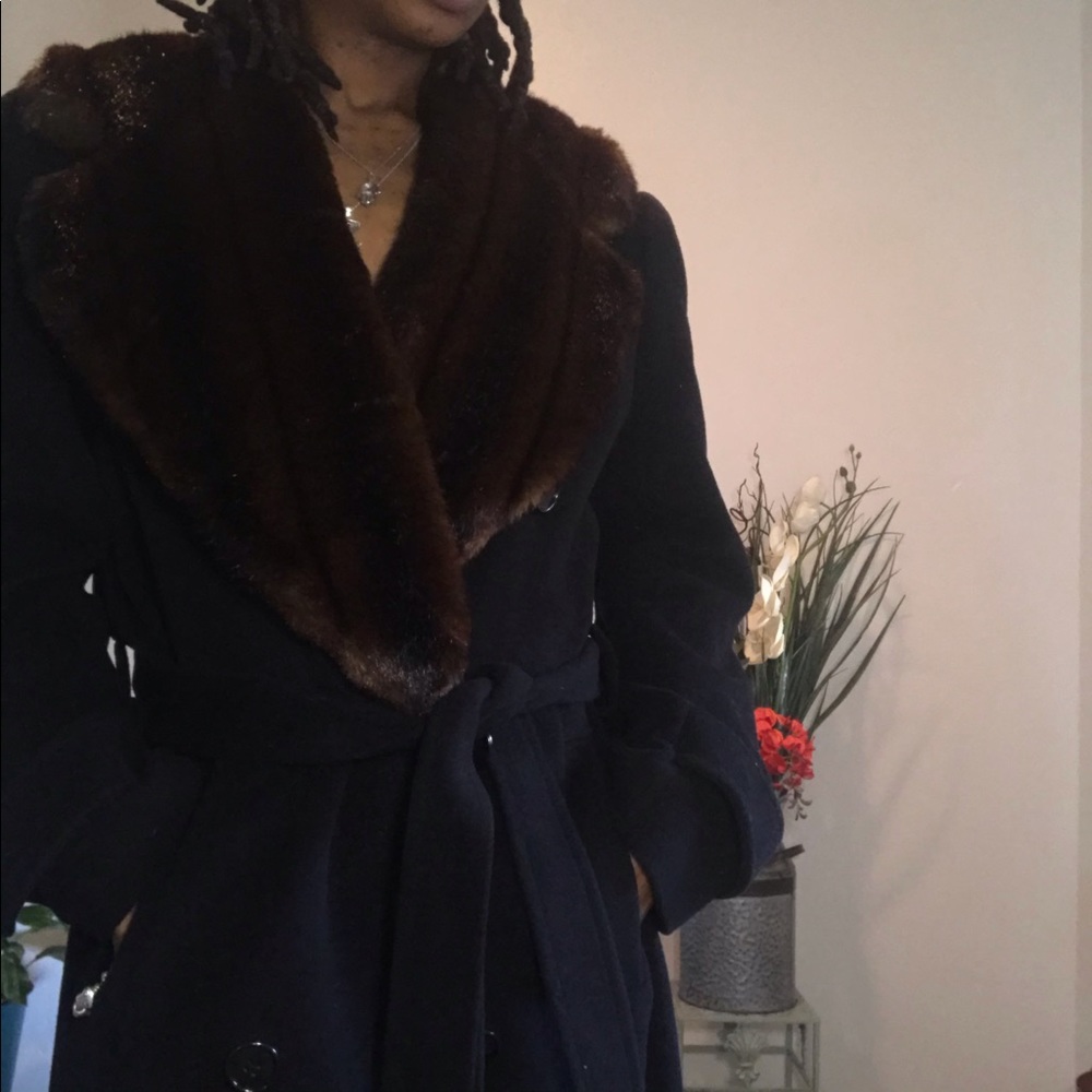 Amazing Vintage Rabbit Fur Coat🐇